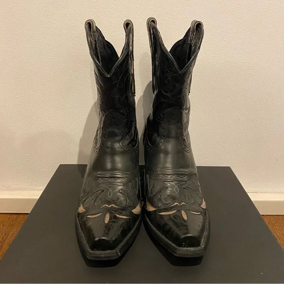 Ariat Black Women’s Dahlia Cowboy Western Boots Size 10 - Picture 1 of 10